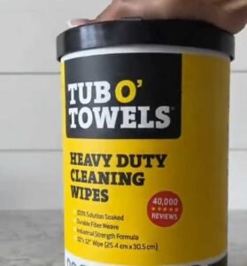 Read more about the article Tub O’ Towels Heavy-Duty Cleaning Power
