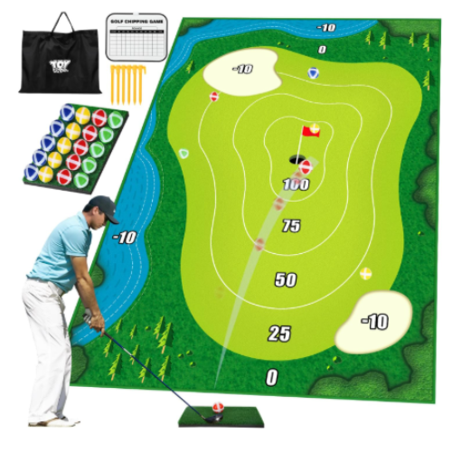 Read more about the article Golf Chipping Mat and Sticky Balls Set