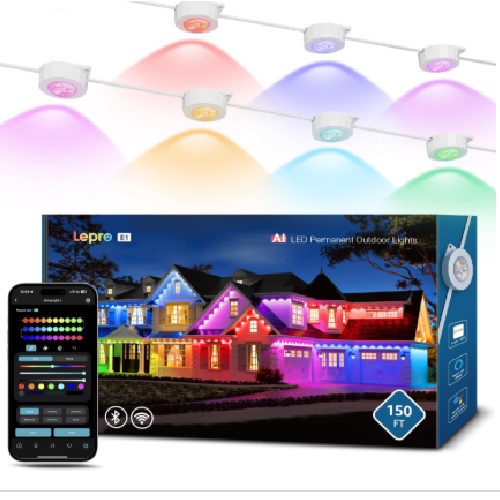 Read more about the article Lepro E1 AI Permanent Outdoor Lights