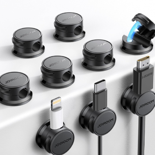 Read more about the article Rounded Magnetic Cord Holder (Black)