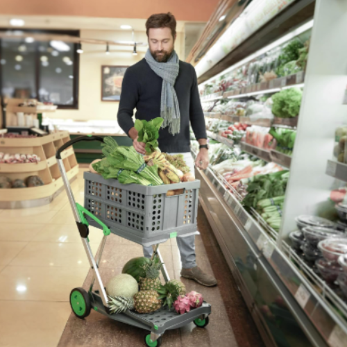 Read more about the article Multi use Functional Collapsible Cart with Storage Crate 